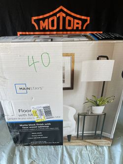 Mainstays Floor Lamp/Table