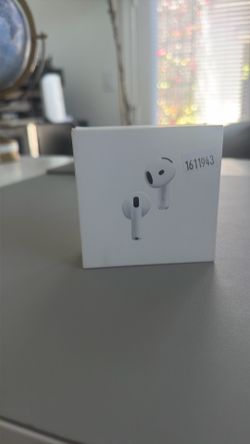 Brand new Apple AirPods 4 with noise cancellation