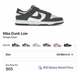 Nike Vintage Green Dunks