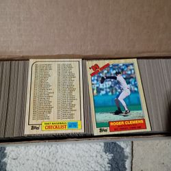 1986 TOPPS Baseball Complete Set 