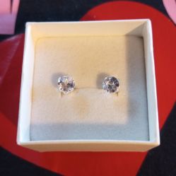 Cubic Zucchonian 925 Stainless Steel Diamond Earrings 