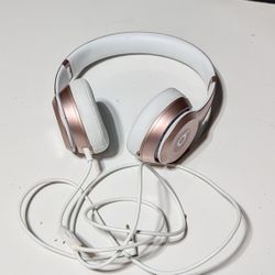 Beats Solo B0534 Wired Headphones Rose Gold On-Ear with Cable - Stylish & Functional