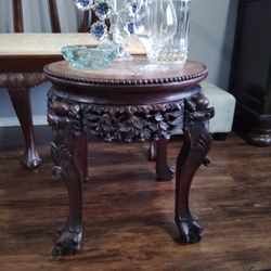 Chinese Marble Table 