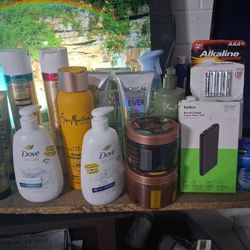 Hygiene Products And 2,portable Phone  Battery