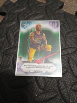 Rey Mysterio WWE Number Card 15/99
