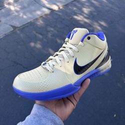 Kobe 4 FC Barcelona Light Gold Size 9M 9.5M 10.5M 