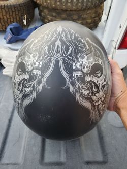NEW motorcycle helmet skull $50 obo