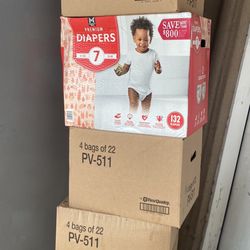 Size 7 Pull Up Diapers