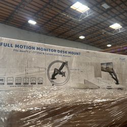 Heavy Duty Dual Monitor Desk Mount for Monitors 13"-27"