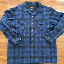 PENDLETON MEN'S PLAID BOARD SHIRT SZ XL 