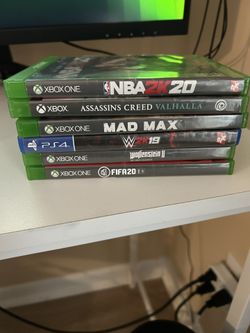 5 Dollar Each(xbox,Ps4 Game)
