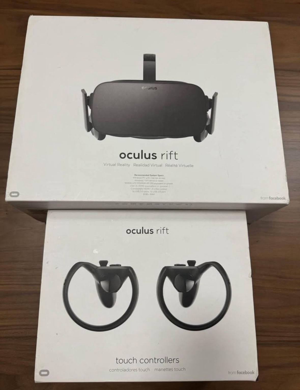 Oculus Rift + Touch Virtual Reality System