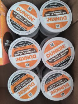 Dunkin Donuts Keurig coffee pods