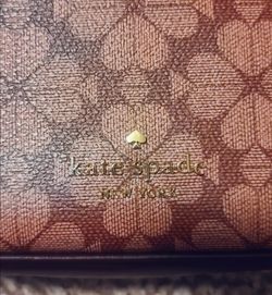 Authentic Kade Spade Flower Handbag With Coin Purse
