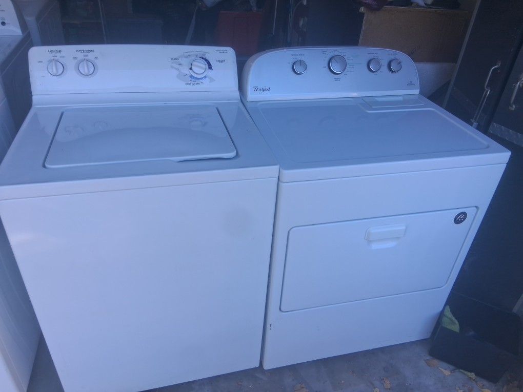Washer And Electric Dryer