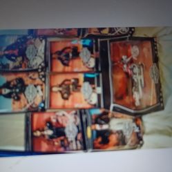 Harley-Davidson set Barbies the whole complete set all the dolls plus the motorcycle plus the double set with her and Ken together all $1,200