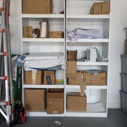 Bookcases (4 Tall, 2 Short)