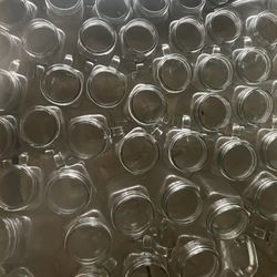 Glass Jars With Handle