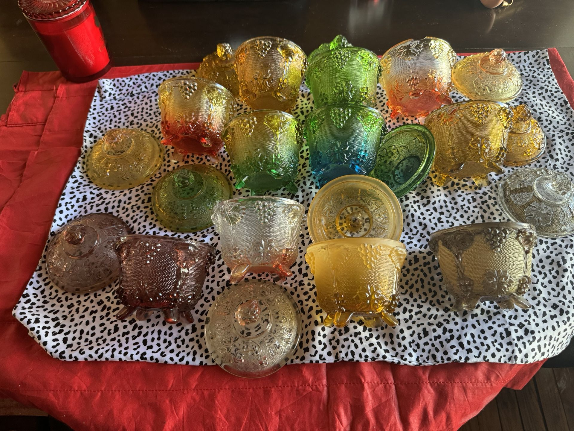 Vintage Footed Candy Dishes