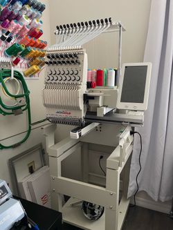Embroidery Machine 15 needles single head 500x300 mm