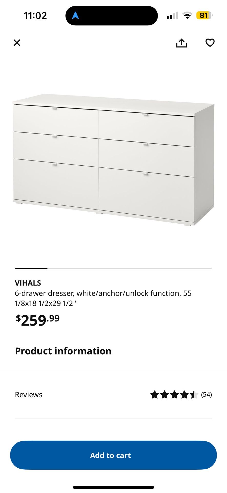 IKEA Dresser