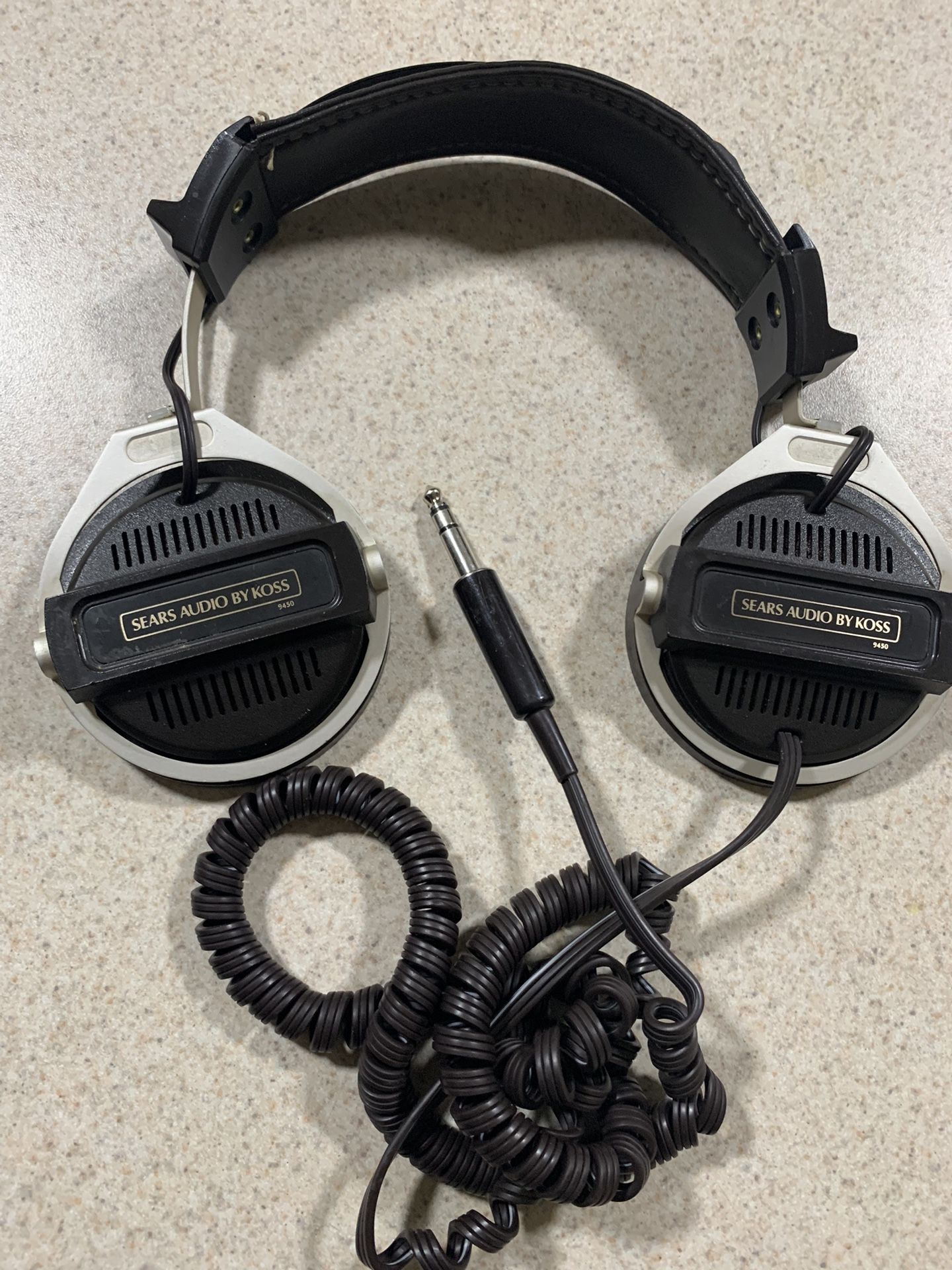 Koss Headphones Very Rare Vintage 1980's High Velocity Model