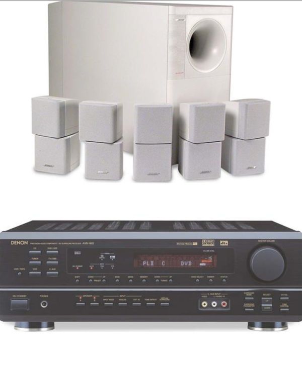 Bose 5.1 surround system with Denon audio reciever for