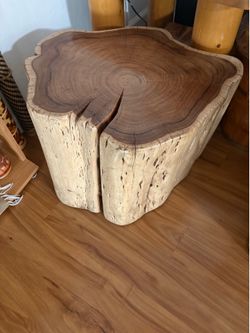 Custom Solid Wood Tree Stumps