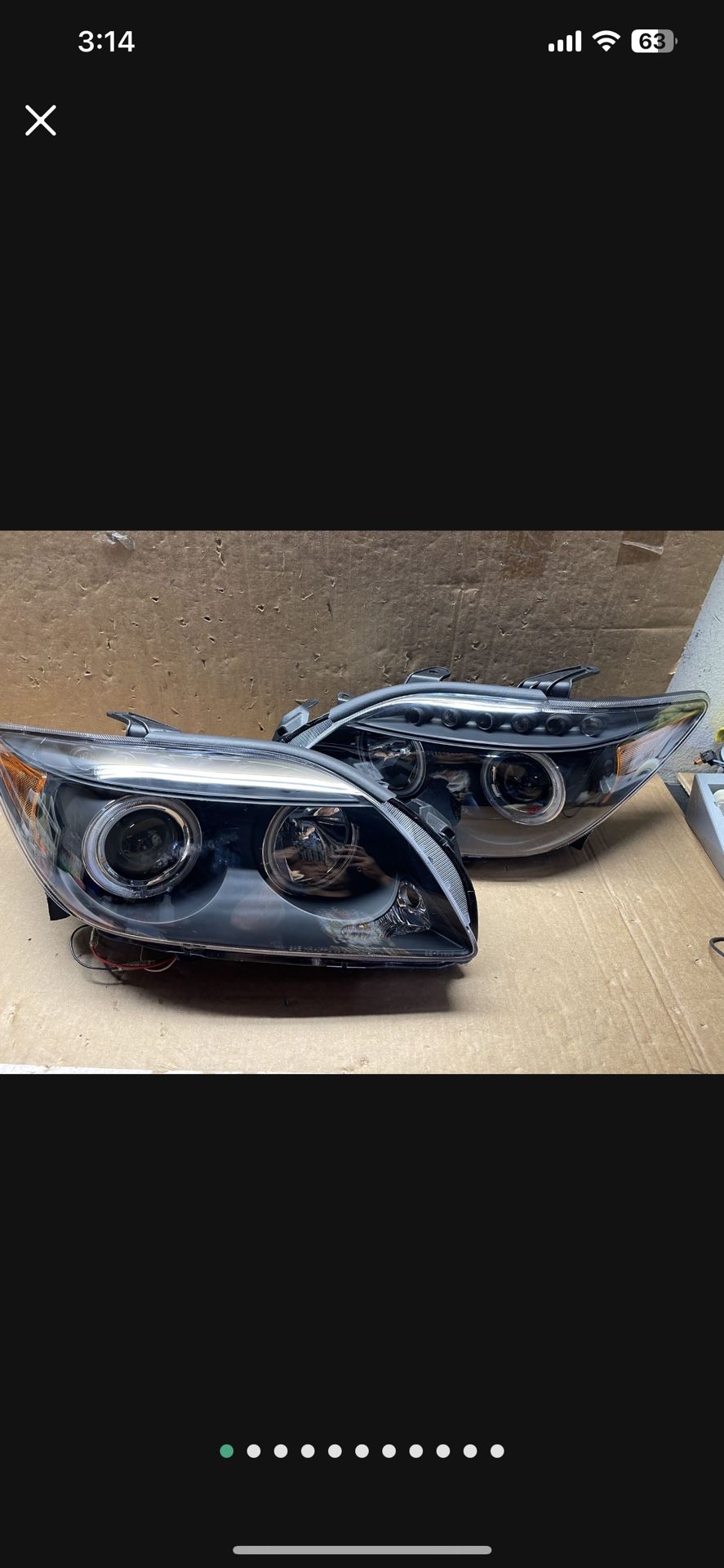 OH127 Fit 04-07 Scion Tc Projector Headlight Pair