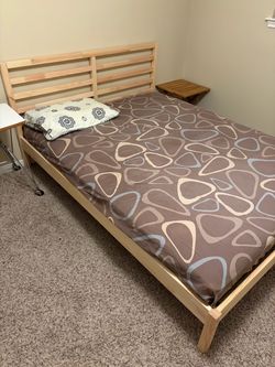 Full Size bed IKEA and mattresses