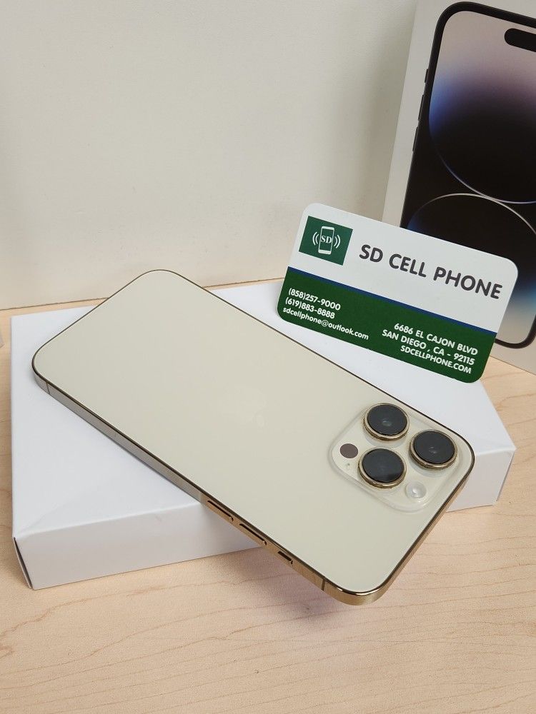 iPhone 14 Pro Max Gold Unlocked For Any Carrier