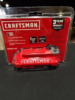 Craftsman V20 2.0Ah Lithium Ion Battery