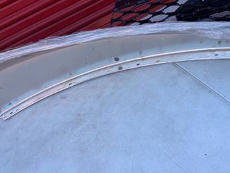 chrome right bumper corner for International ProStar 2002 to 2018. Passenger side. New. Ready to install”.