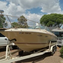 1985 Sea ray 25 foot Cuddy cruiser