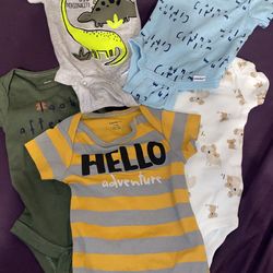 5pc 0-3 Month Baby Boy Clothing
