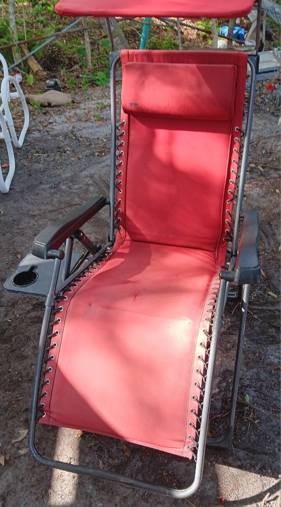 Deluxe Zero Gravity Chair By Uline (Great Condition) Cost $130 New (ONLY $25!)