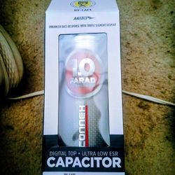 Farad Bass Enhancer Capacitor Brand New In The Box 