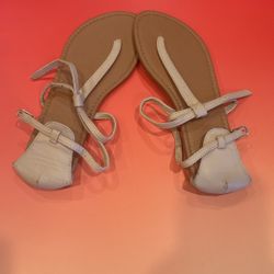 Forever 21 wrap around sandals