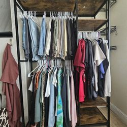 3 Rack Closet - Excellent Condition!