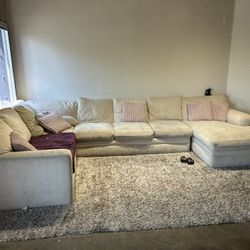 Living Spaces Couch Sofa 