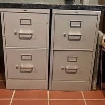 HON 2-Drawer Metal Filing Cabinet (2 Available-Selling Separately)