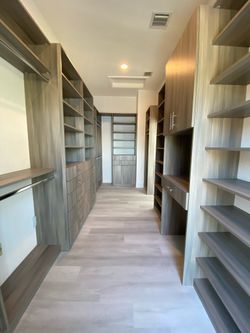 Custom Made Cabinets And Shelves For Closets 