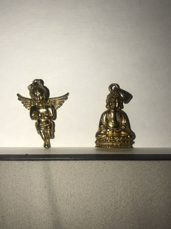18k gold pendants
