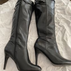Black Leather Boots