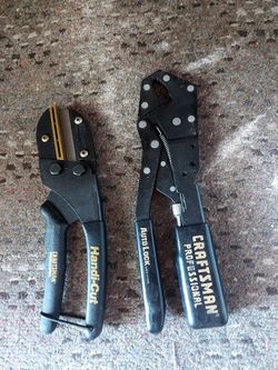 Vintage Craftsman USA Tool Lot - Handi-Cut & Auto-Lock Pliers Great Condition