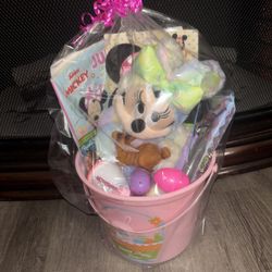 Minnie Mouse Easter Basket