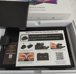 Triple Screen Laptop Screen Extender S2