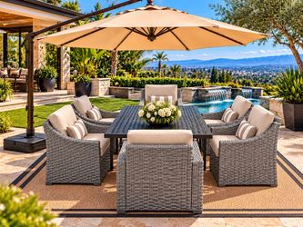 Brand new patio table set 9 pieces