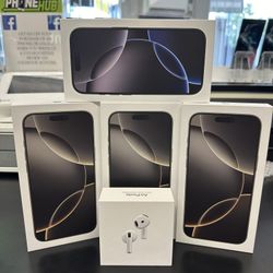 Finance a New iPhone 16 Pro Max & AirPods Pro For $31 Down!
