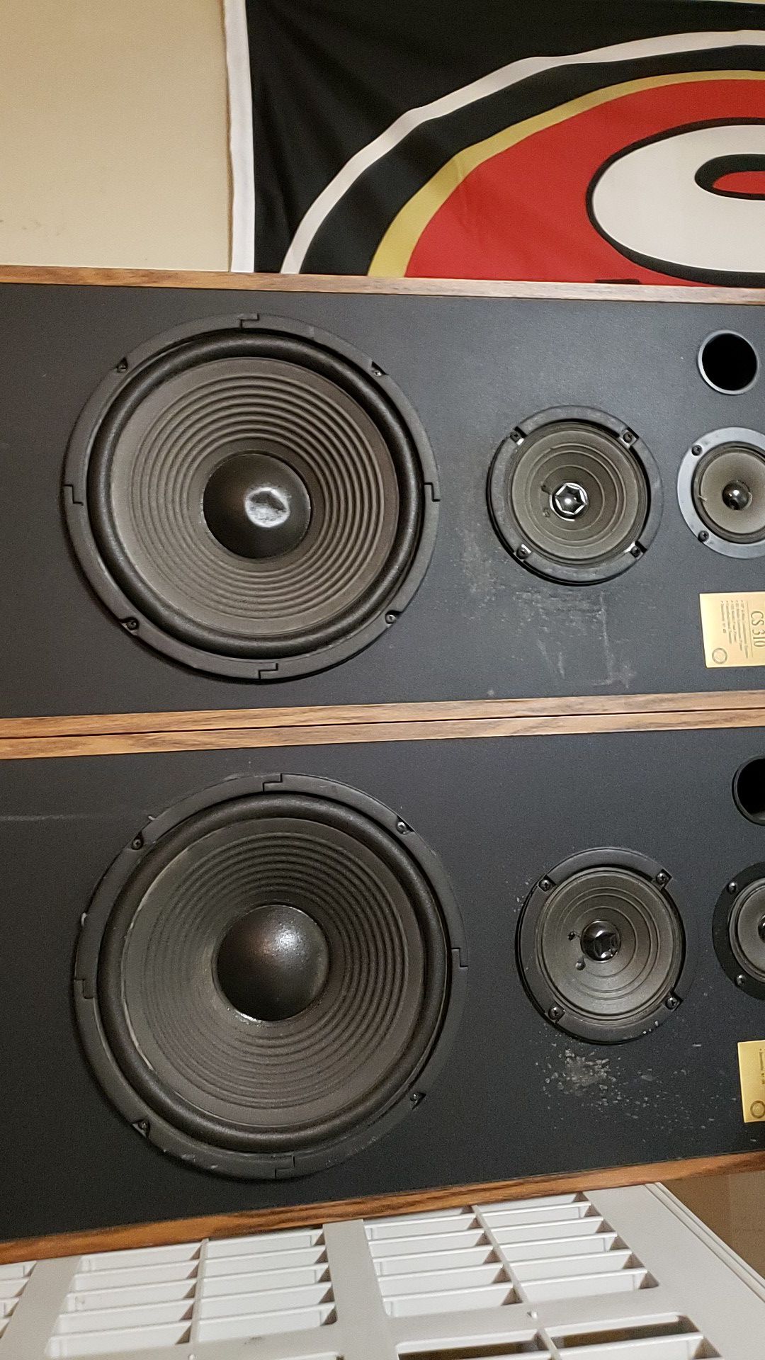 Jenson house stereo speakers